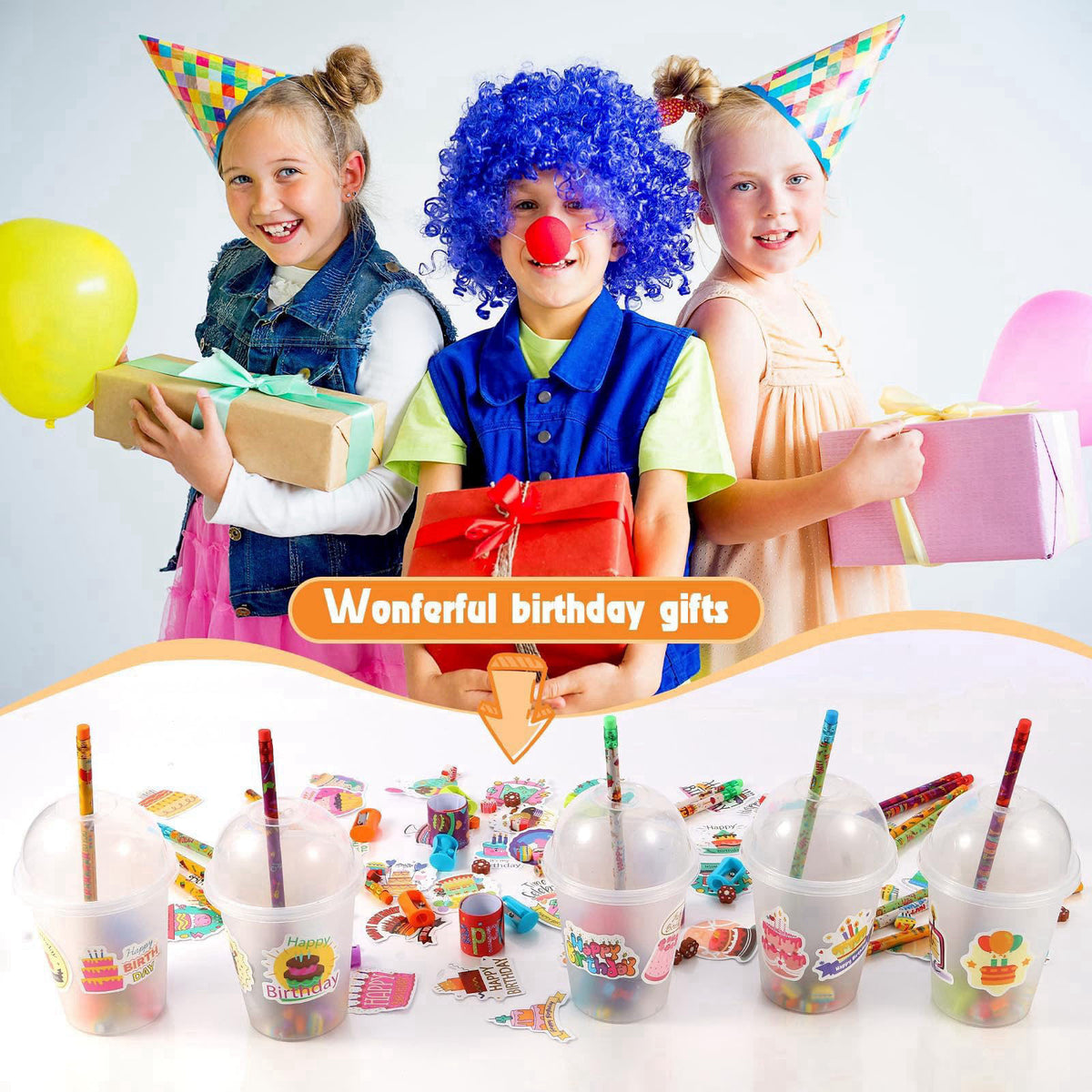 Kolewo4ever – Multi-Item Party Favor Packs on display