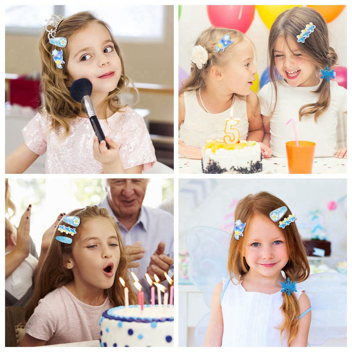 DMIGHT 130PCS Frozen Party Favors for Girls, Winter Birthday Supplies – alternate angle