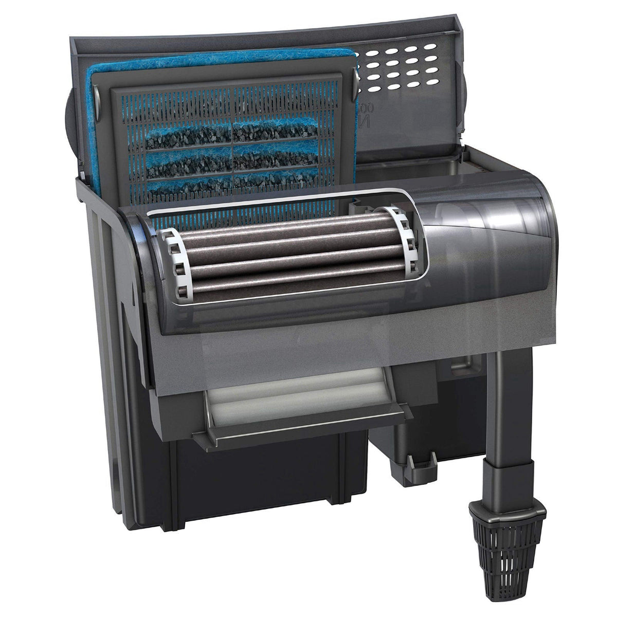Marineland Bio-Wheel Penguin 200 GPH Power Aquarium Filter – full view
