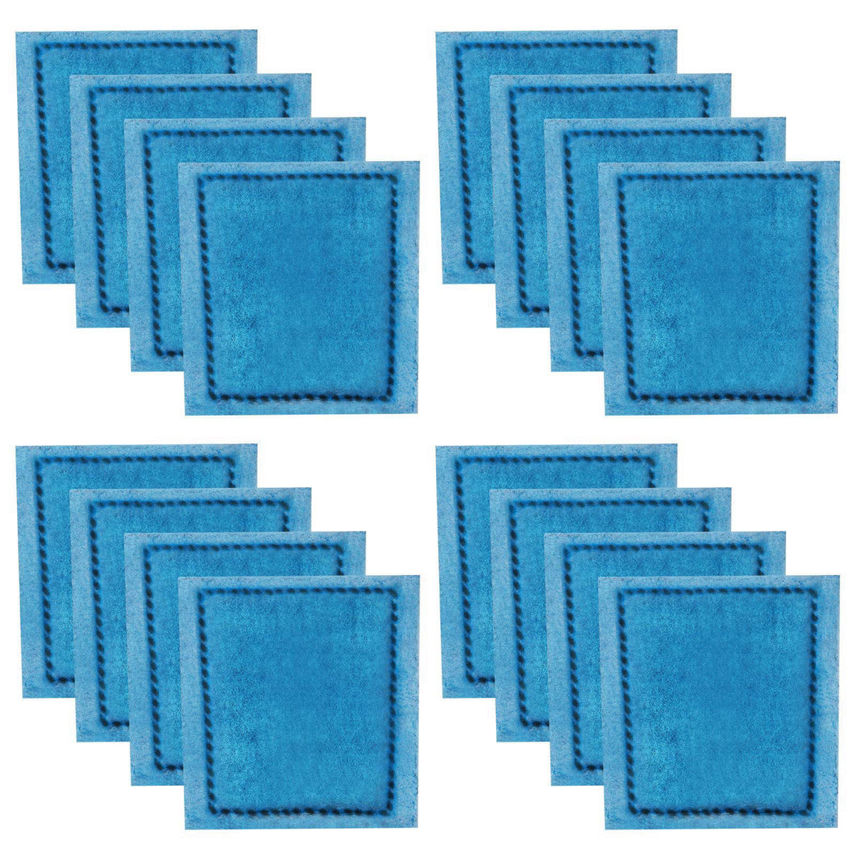 xbbwmrs 16 PCS Aquarium Filter Cartridge Compatiable with Aqua-Tech Filters (EZ-Change #3) Fish Tank Filter Cartridge Co