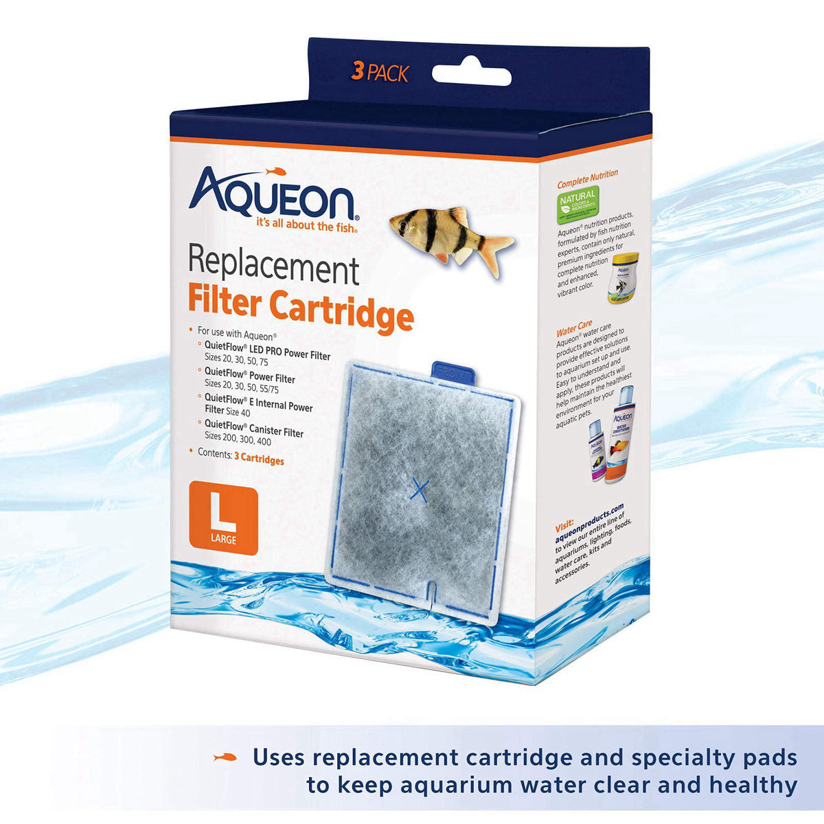 Aqueon – Filters on display