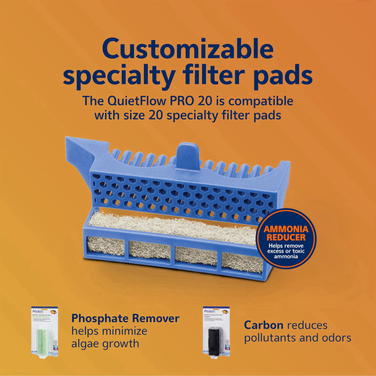Aqueon – Filters on display
