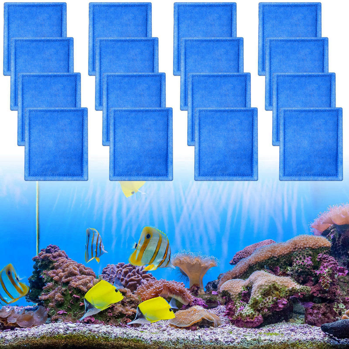 Preboun Aquarium Filter Cartridge Compatible with Aquatech Ez Change #3 Fish Tank Filter Cartridge Compatible with Aquat