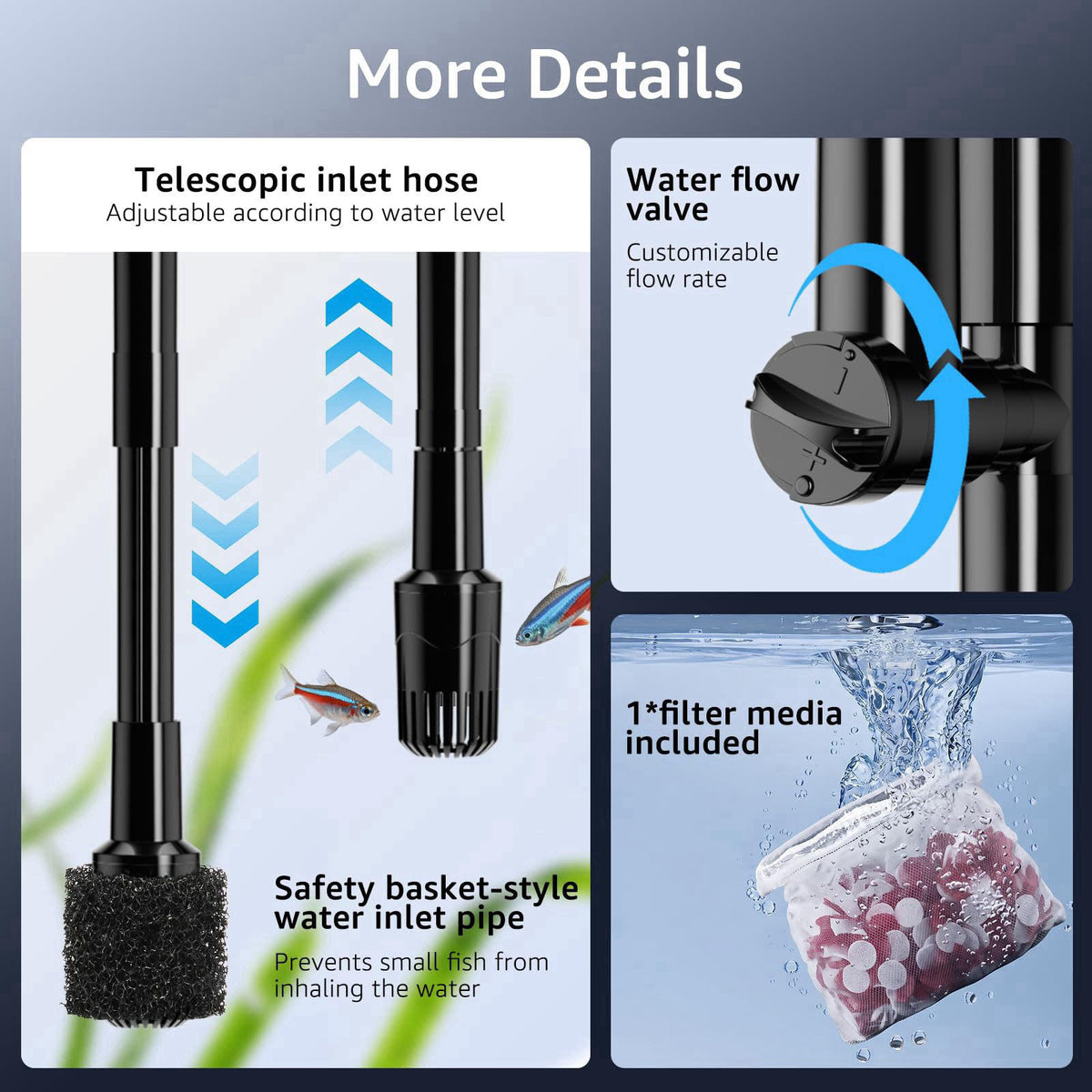 Veehoo – Filters on display