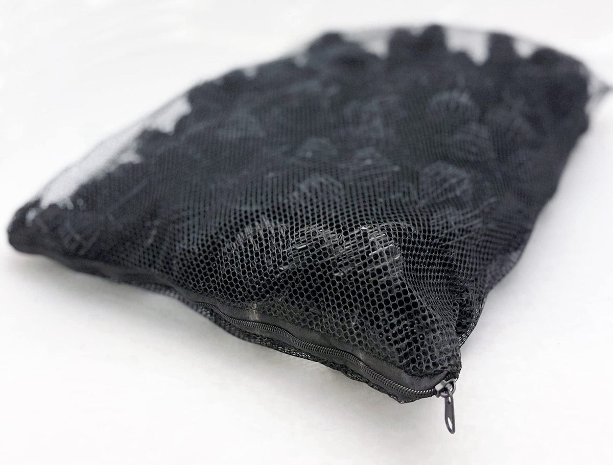 Aquarium Masters 300 Count 1.5 Inch Large Bio Balls Filter Media - Includes 18x14 Mesh Bag with Easy Access Zipper - Per