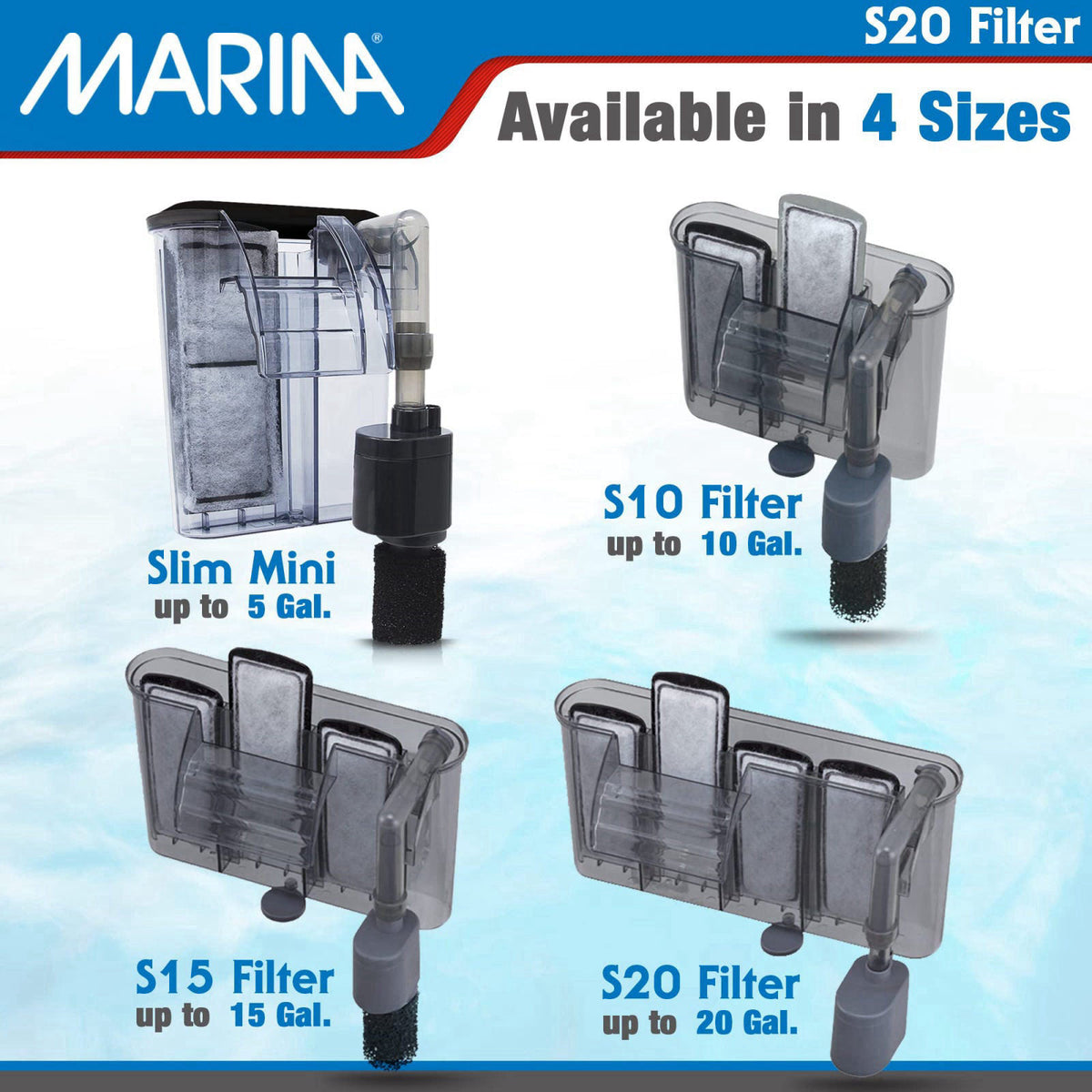 Marina – Filters on display