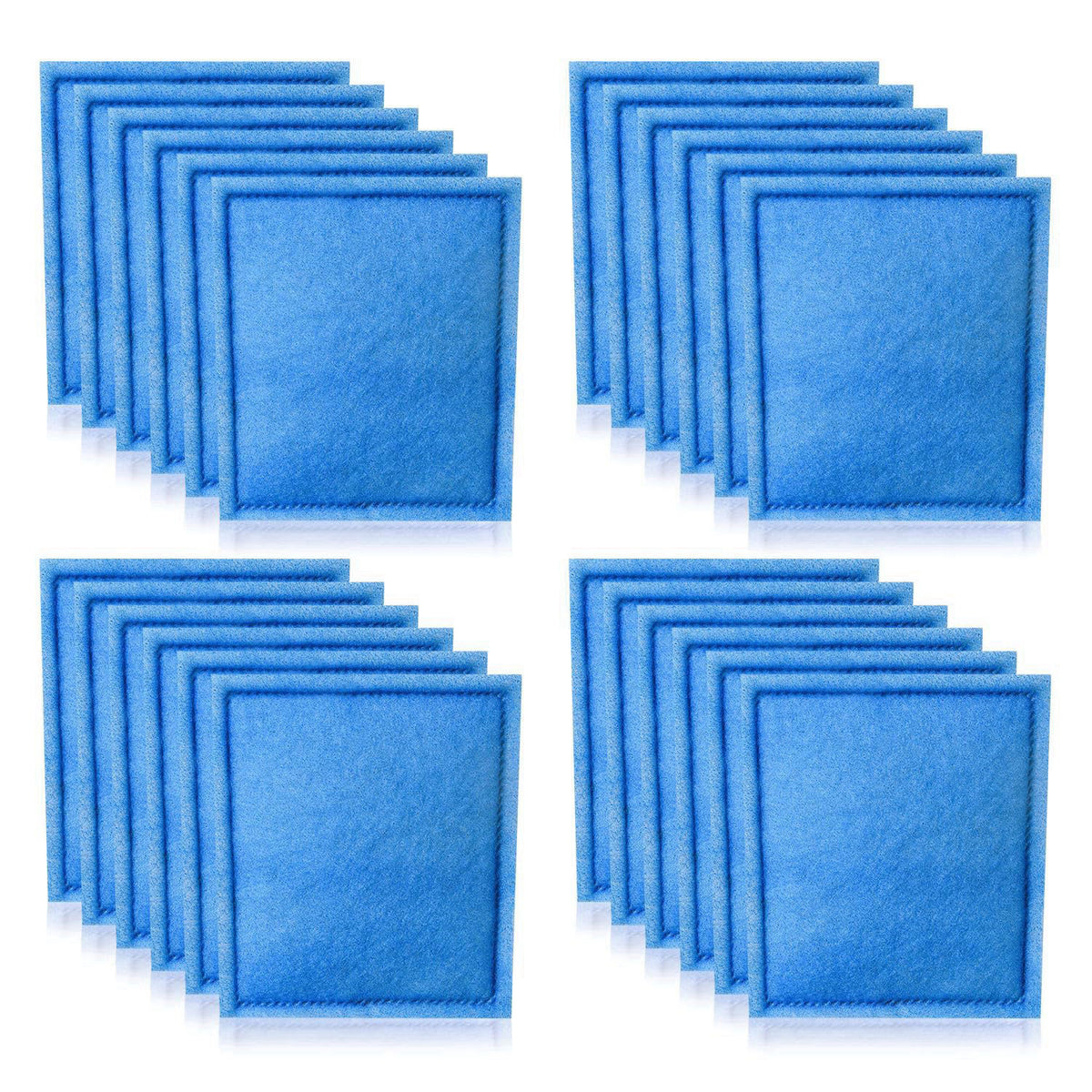 Filpowis 24 Pack Aquarium Filter Cartridges for EZ-Change #3 & 20-60 Gallon Tanks