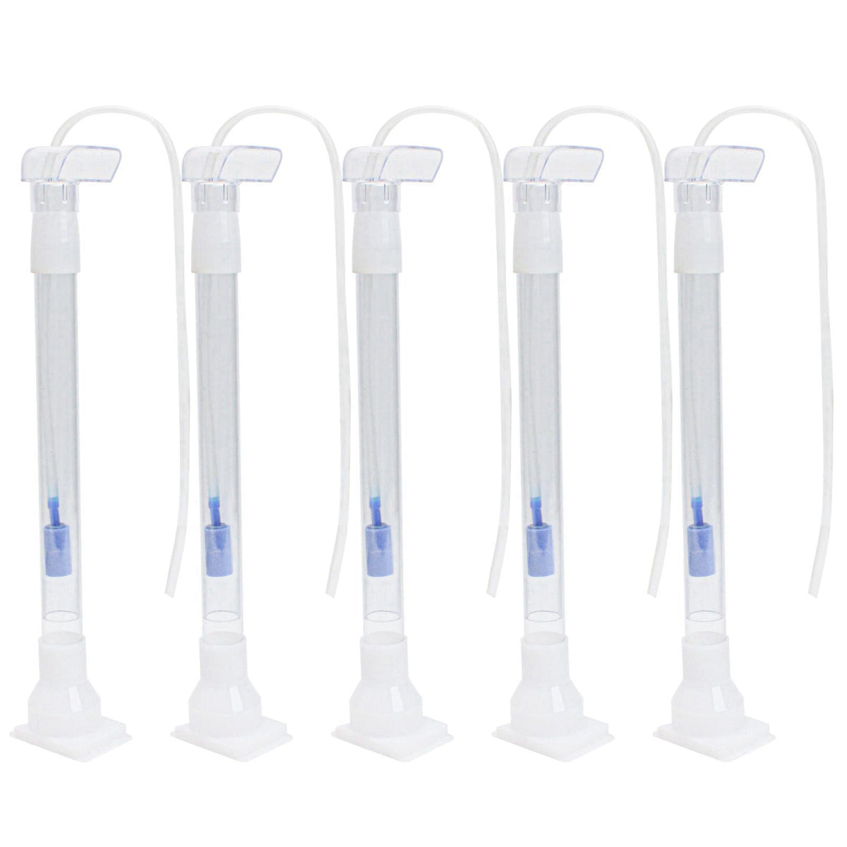 Marsrut 5pcs Under Gravel Filter Aquarium Uplift Tube, Undergravel Bottom Filters for Fish Tanks Water Cleaner Small Boa