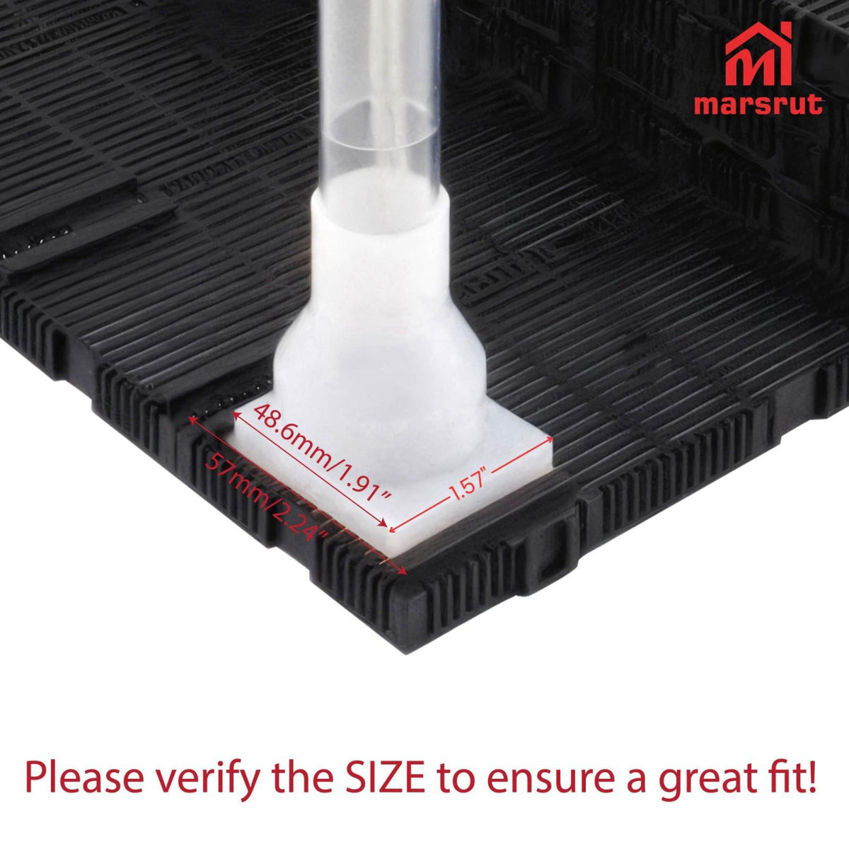 Marsrut 5pcs Under Gravel Filter Aquarium Uplift Tube, Undergravel Bottom Filters for Fish Tanks Water Cleaner Small Boa