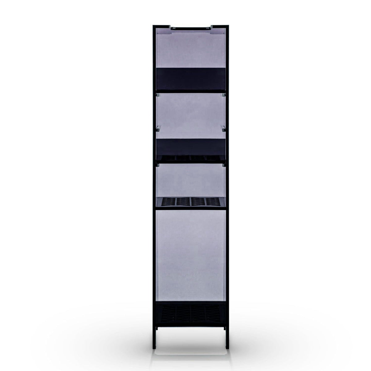 Ultum Nature Systems Dual Rimless Aquarium Media Tower - Freshwater & Saltwater Multi-Chamber AIO, Built-in Filter for N