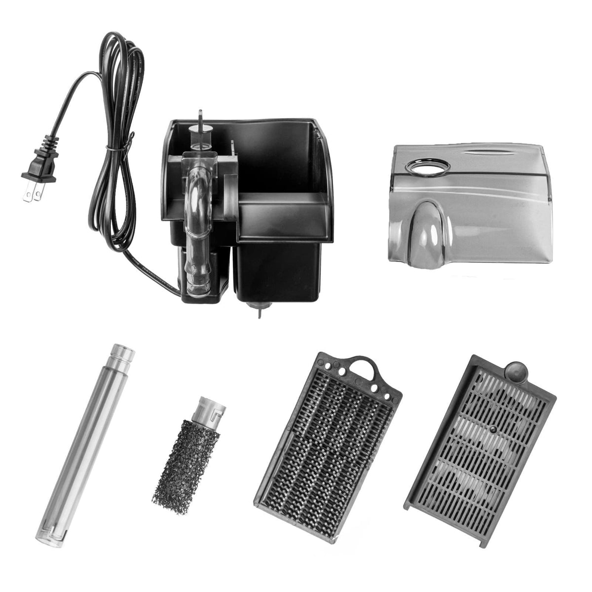 Aquatop Forza 80 GPH Power Filter for Aquariums –15-25 Gal Freshwater & Saltwater – Advanced Filtration Design – Keeps W