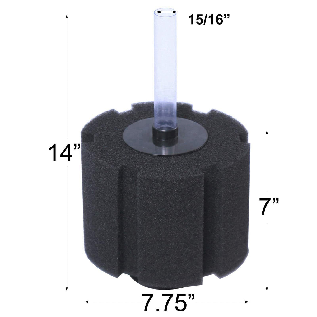 AQUANEAT Aquarium X Large Bio Sponge Filter Breeding Fry Fish Tank (XX Large up to 220Gal) – packaging and label