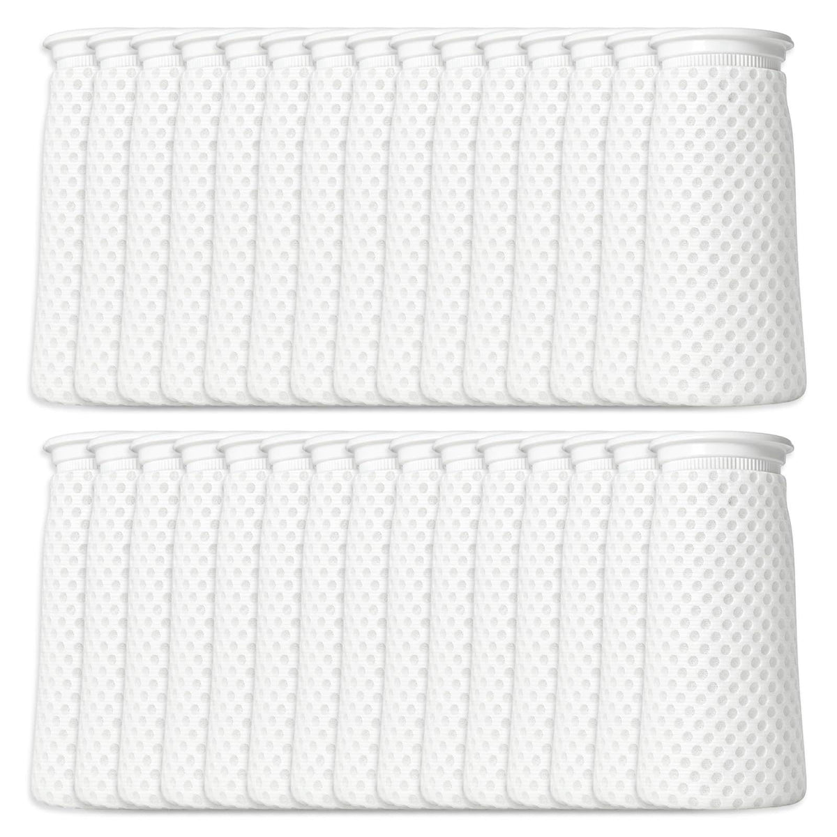 Bookiq 30 Pcs 4 Inch 150 Micron Filter Socks, Ring Honeycomb