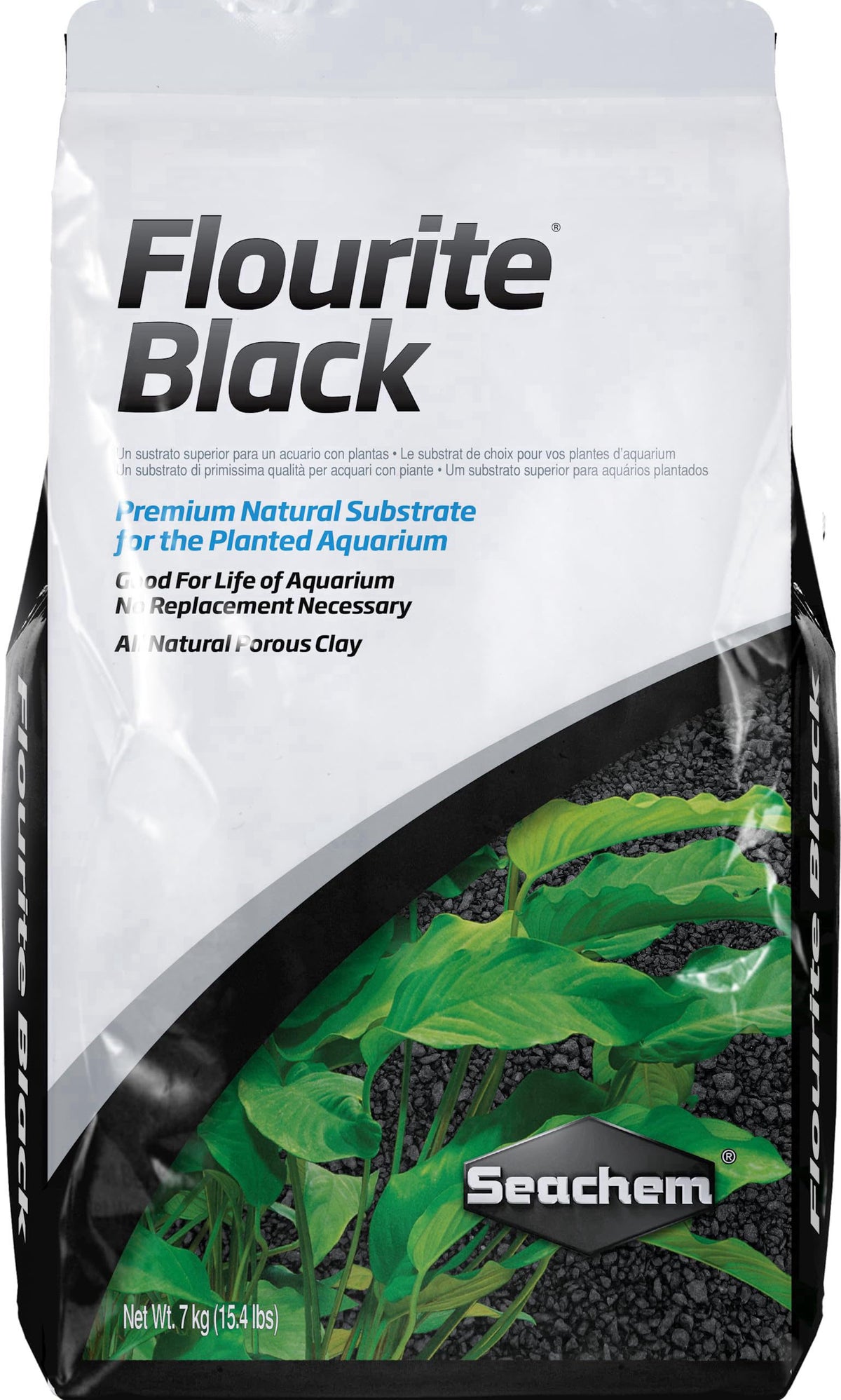 Seachem Flourite Black 7 kg / 15.4 lbs