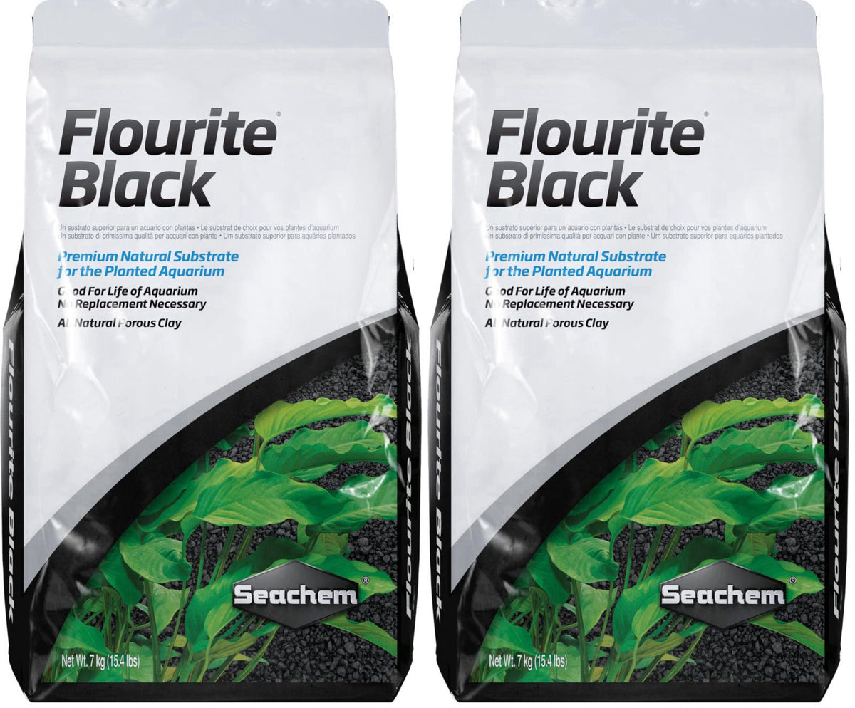 Seachem Flourite Black 7 kg / 15.4 lbs – packaging and label