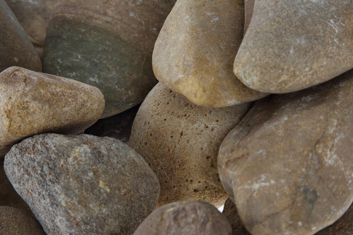 KYELERFUN Large River Rocks Aquarium Pebbles Rocks Fish Tank Stones 5lb (2-5 inch) – alternate angle