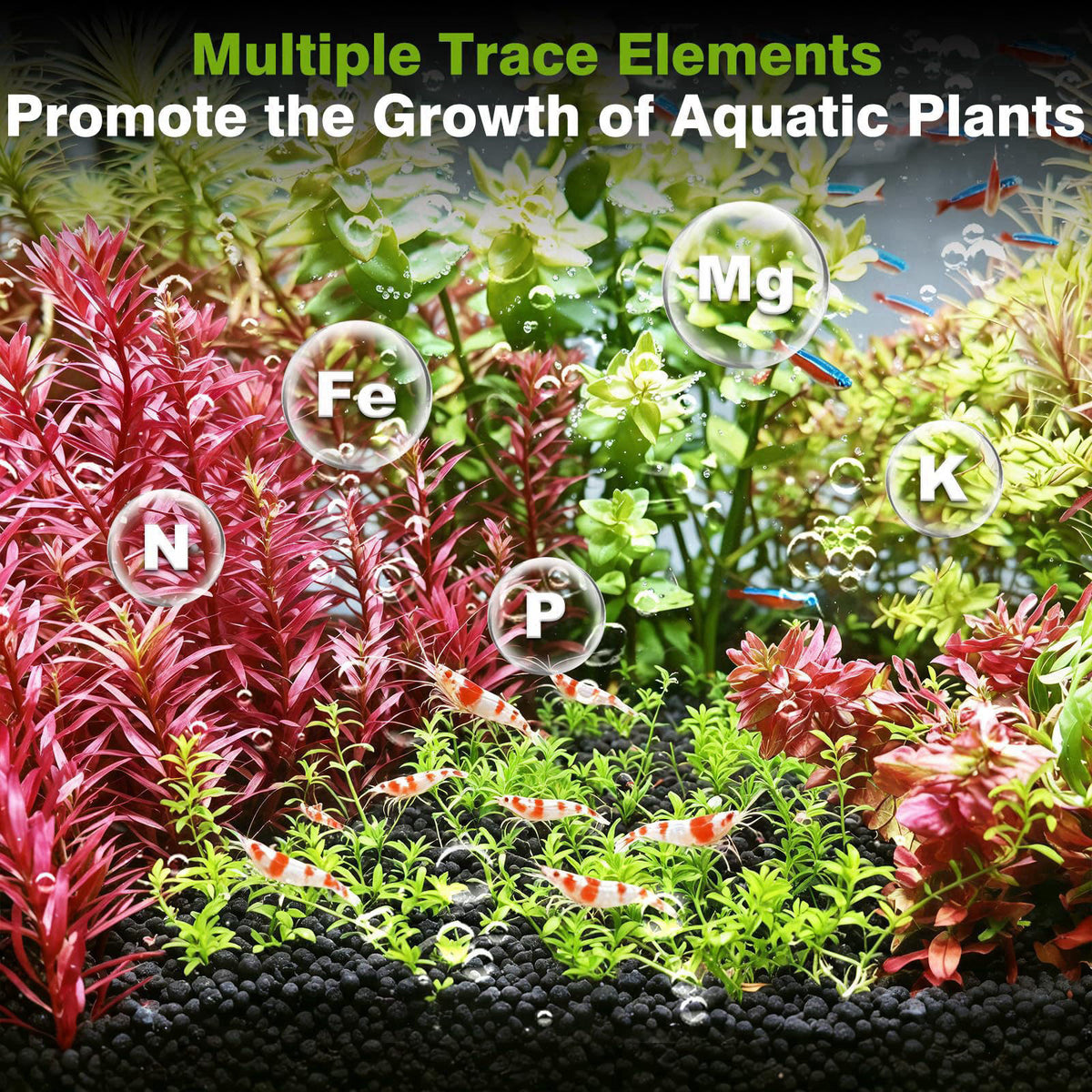 Hygger CO2 Premium Upgraded Aquarium Soil, 1-5mm Nutrient-Rich Water Grass Mud for Planted Tanks, Dust-Free & No Rinse, 