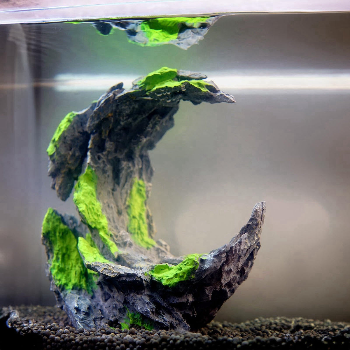 Allcolor Aquarium Rock Decor, Moon Valley Aquascape for 10+ Gallon Tanks – grizzly