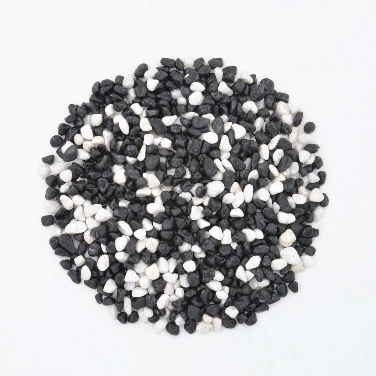 CNZ Aquarium Gravel, Black & White Mix, 5-Pound, 0.25"-0.45" – product photo (Gravel)