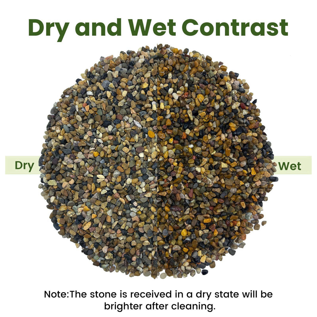 SIDONG 10 lbs Aquarium Gravel, 1/16 Inch Pea Gravel for Fish Tank – close-up detail