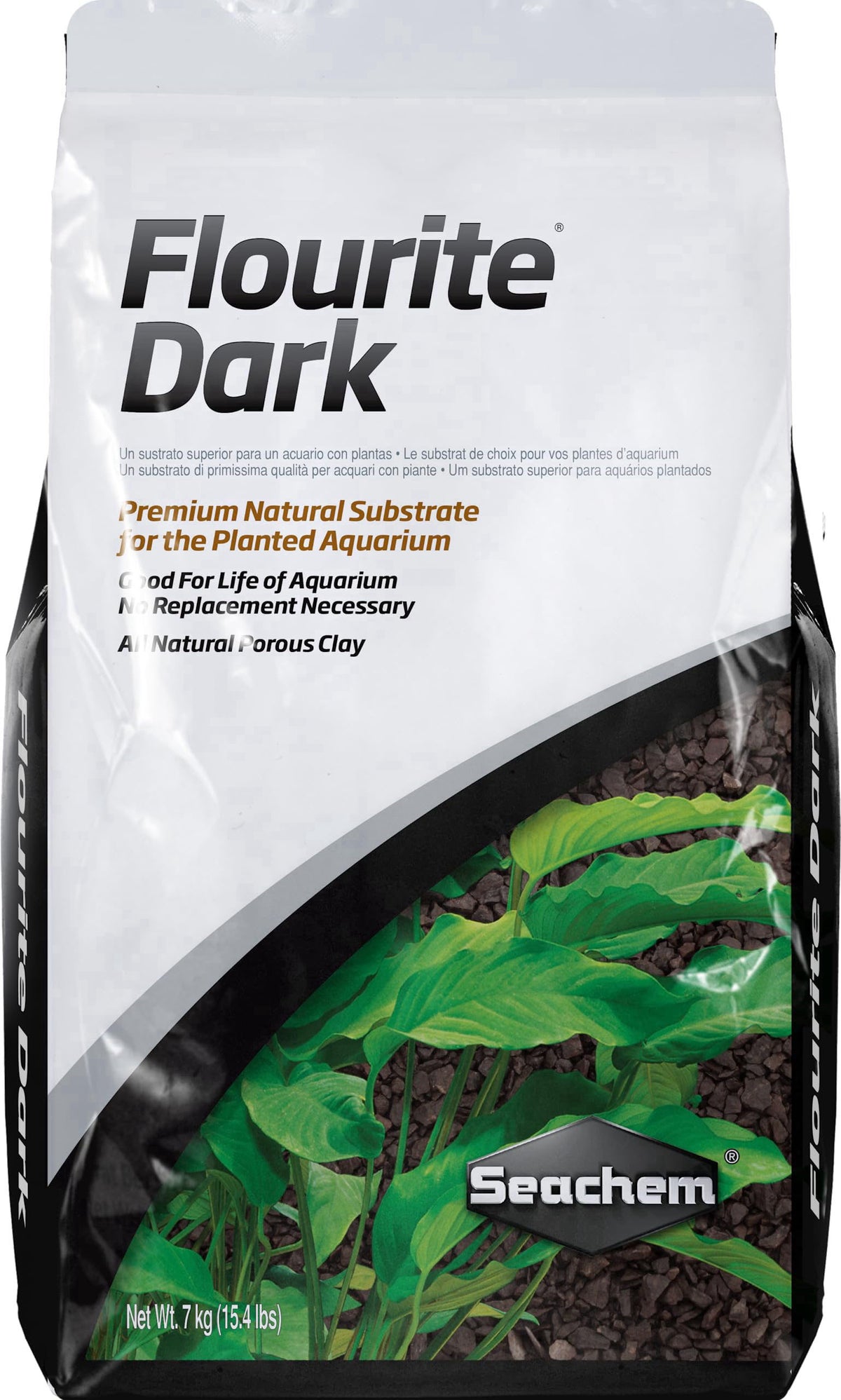 Seachem Flourite Dark, 7 kg / 15.4 lbs – close-up detail