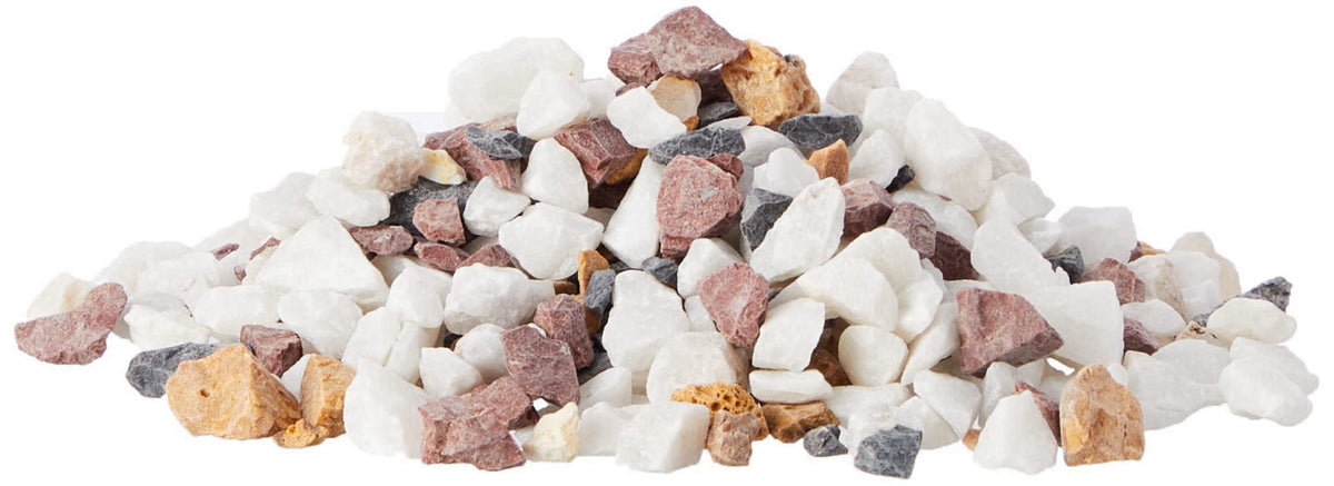 Pettex Roman Gravel Aquatic Roman Gravel, 2 Kg, Natural Mixed Gems – close-up detail