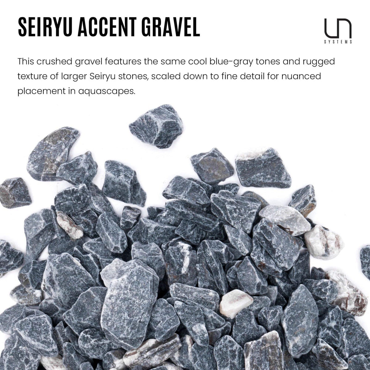 Ultum Nature Systems UNS Accent Stone - Aquascaping Hardscape for Freshwater Aquarium Aquascape - Shrimp, Turtle, Betta 