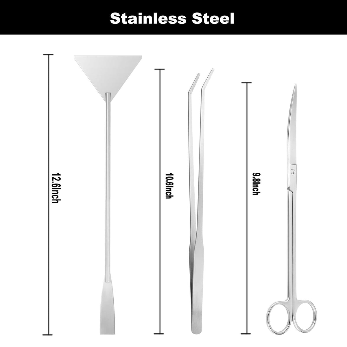 Carefree Fish 9IN1 Aquarium Cleaning Tools Long Handle Algae Scraper – packaging and label