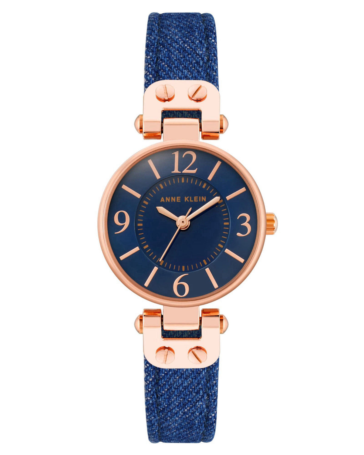 Anne Klein Women's Leather Strap Watch – alternate angle