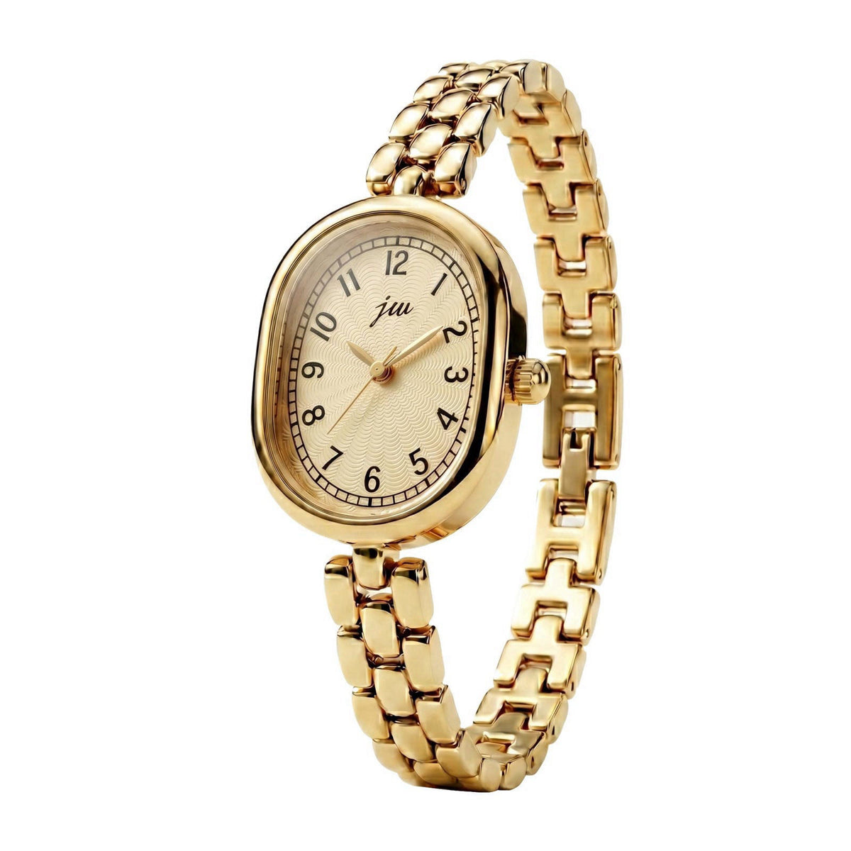 Asdppe Women's Watches Gold Small Oval Dainty Wrist Watch for Ladies – product photo (Wrist Watches)