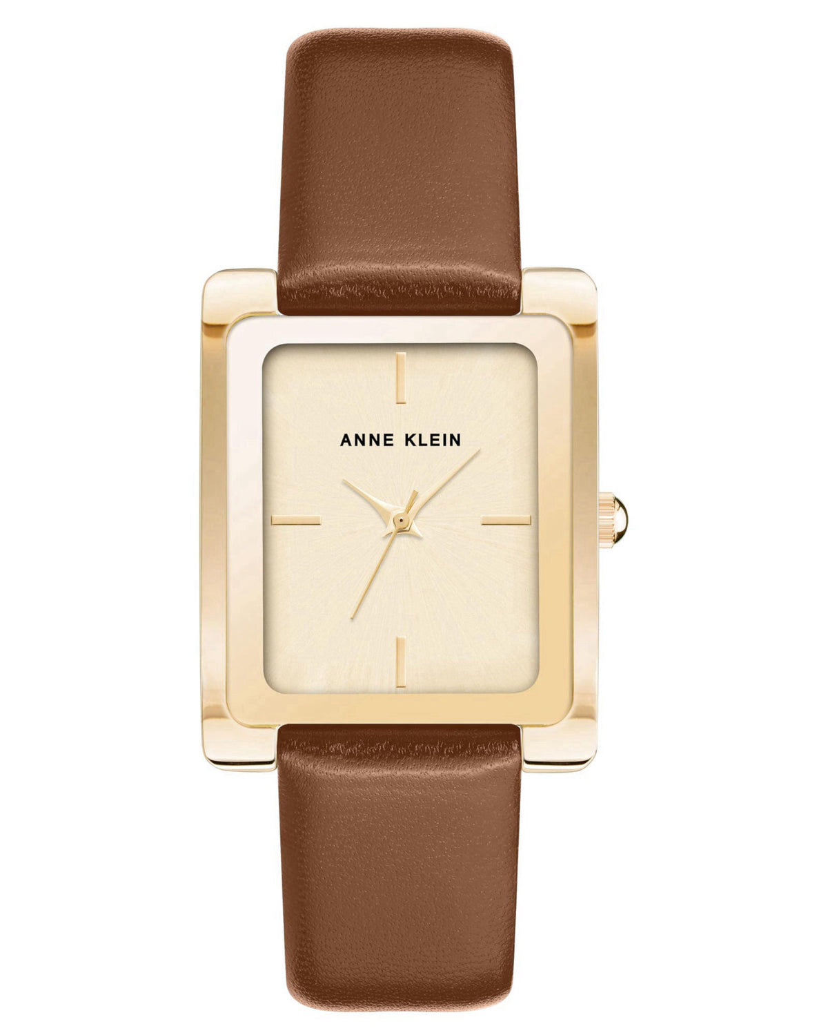 Anne Klein Women's Leather Strap Watch – alternate angle