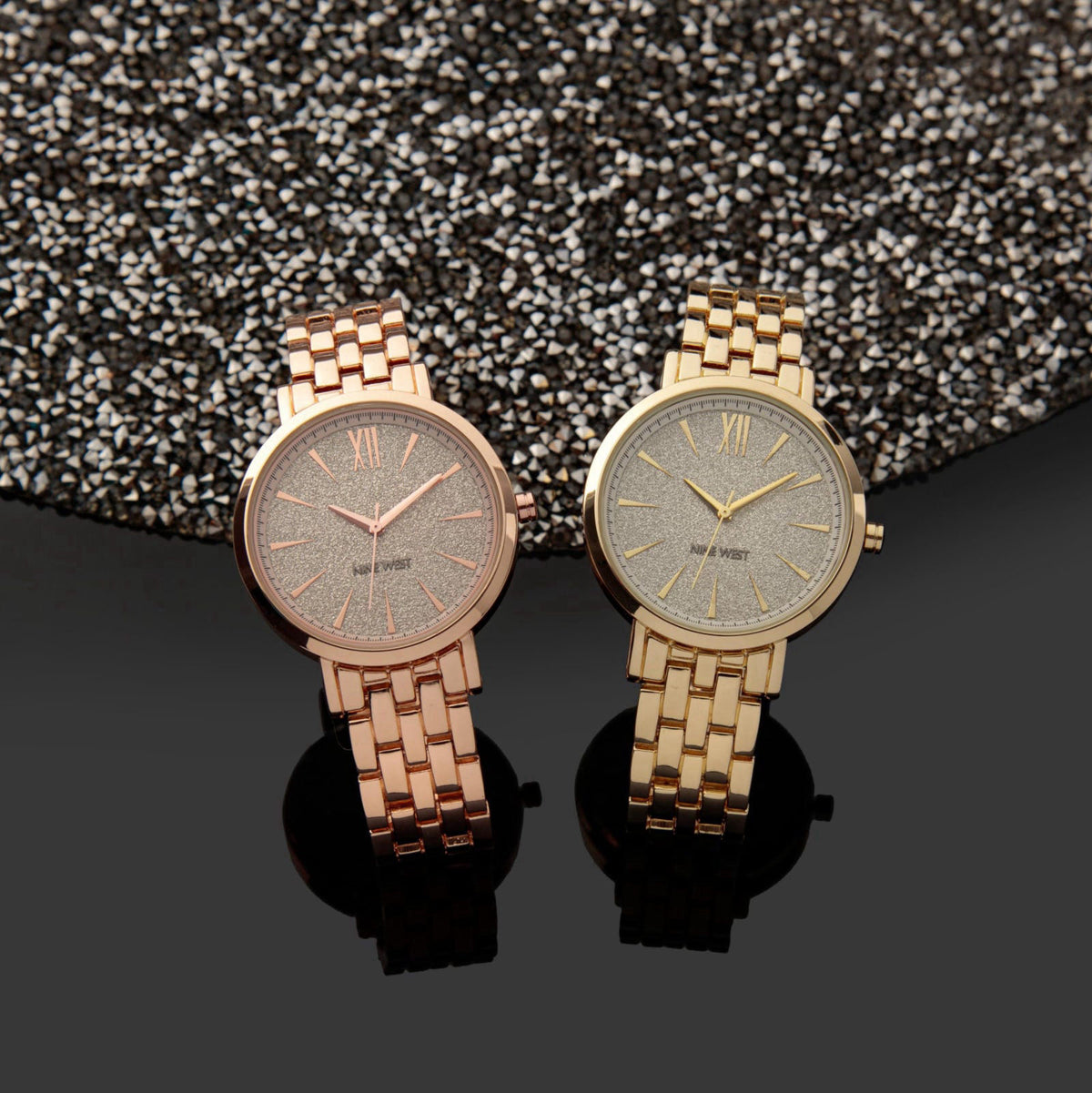 Nine West Women's Bracelet Watch – back view and specifications