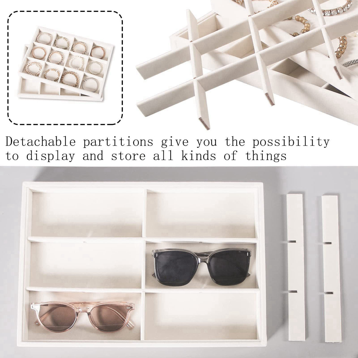Coward – Jewelry Trays on display
