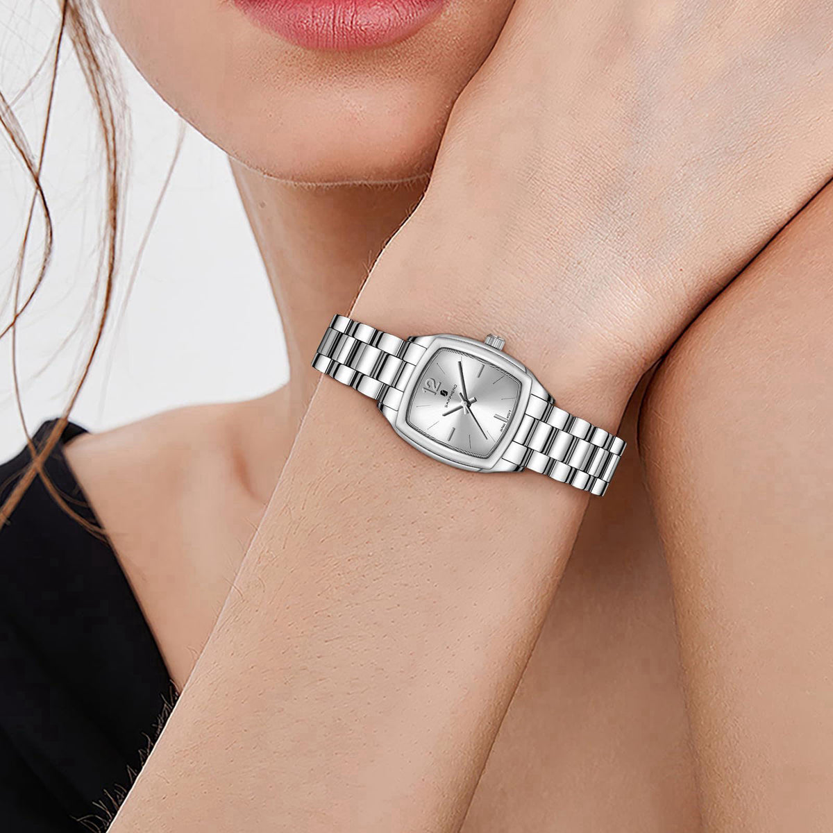 SAPPHERO Watches for Women Luxury Ladies Watches Women's Bracelet Watch Small Stainless Steel Analog 3ATM Waterproof Wri