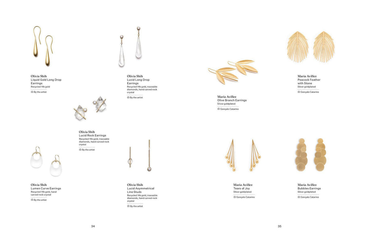 New Earrings 500 Contemporary Jewellery Designs by by Nicolás Estrada (Editor) Format: Hardcover — view 4