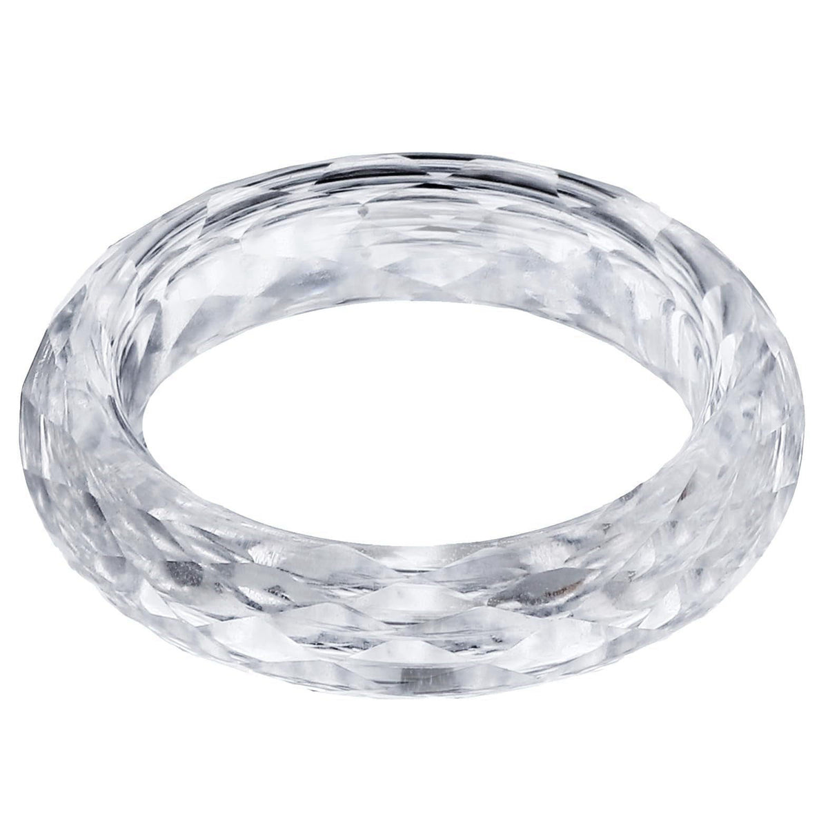 CHINALUSTER Fine Jewelry New Trend White Sapphire Ring Classic Original Jewelry For Women&Men Daily Wear – product photo