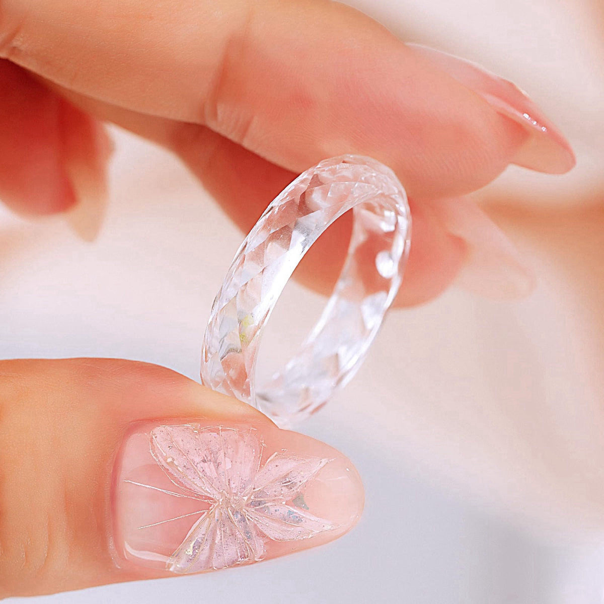 CHINALUSTER Fine Jewelry New Trend White Sapphire Ring Classic Original Jewelry For Women&Men Daily Wear – full view, si