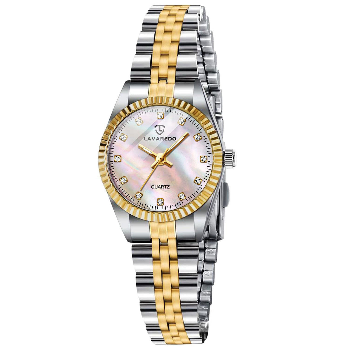 Timever Gold Womens Watch Set, Gold Plated Bangle Bracelet – product photo (Wrist Watches)