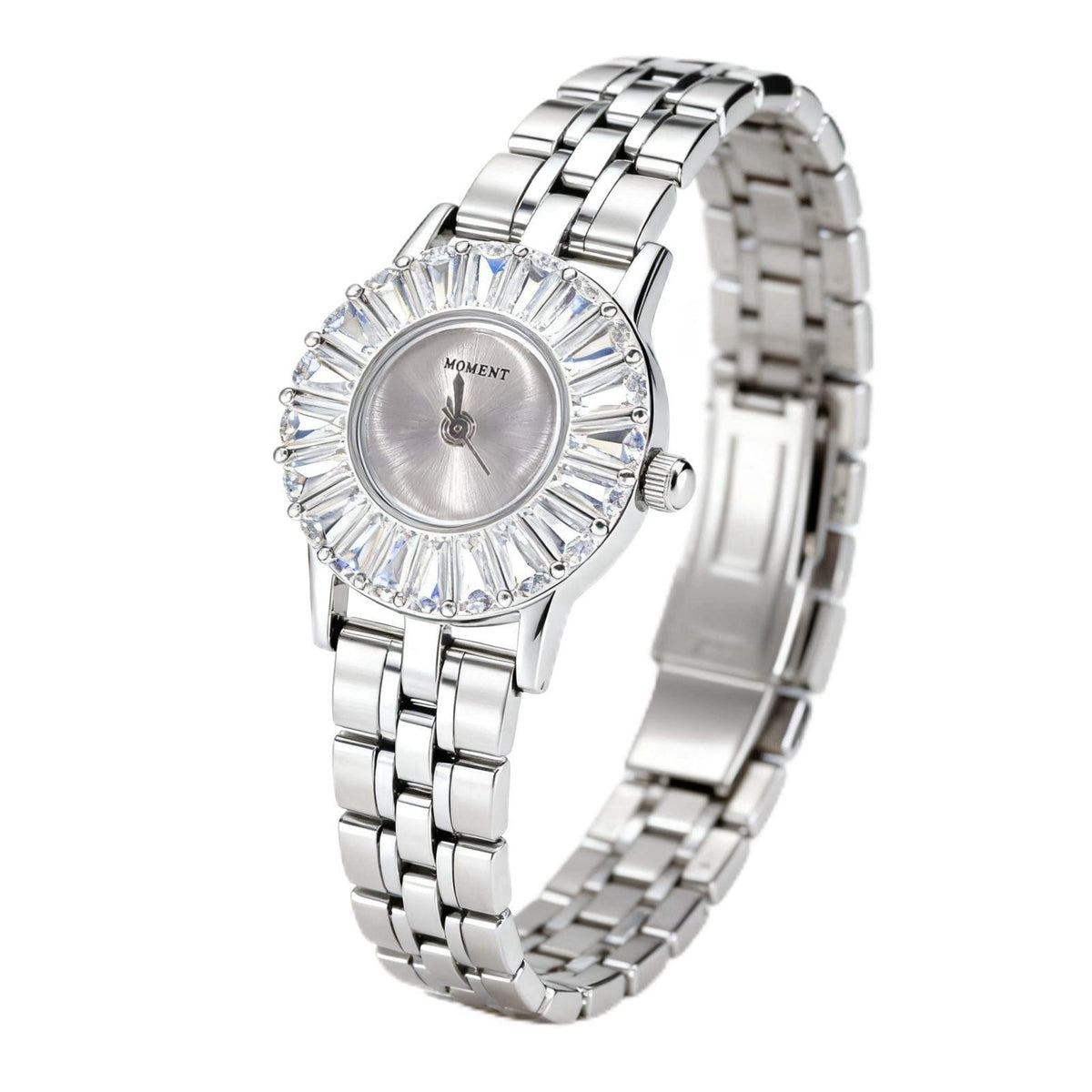 GORBEN Gold-Tone Women's Watch with High-Precision Quartz Movement, Crystal Bezel Ultra-Thin Wristwatch, Elegant Gift Bo