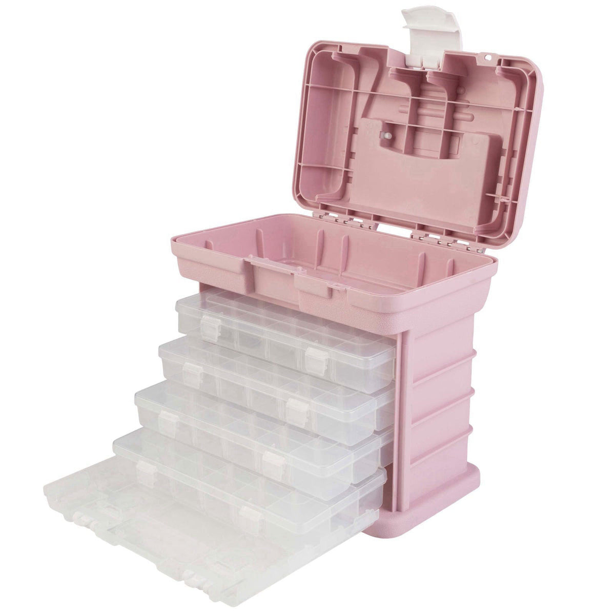 Stalwart Portable Tool Box for Women or Men, Pink – product photo (Tool Boxes)