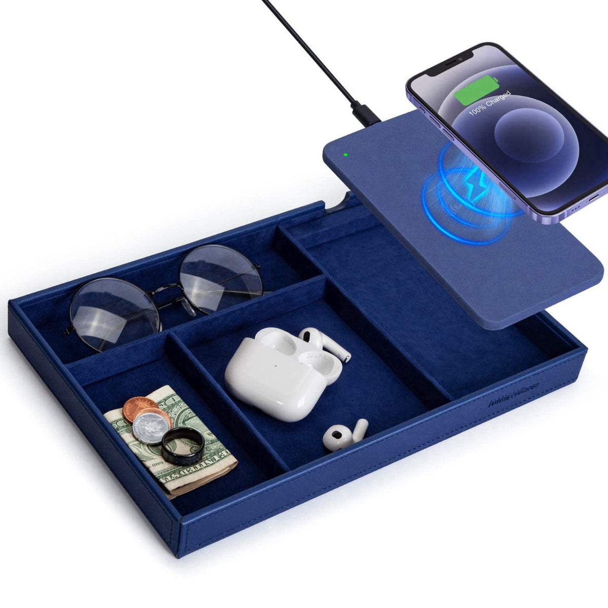 wireless future charger – Jewelry Trays on display