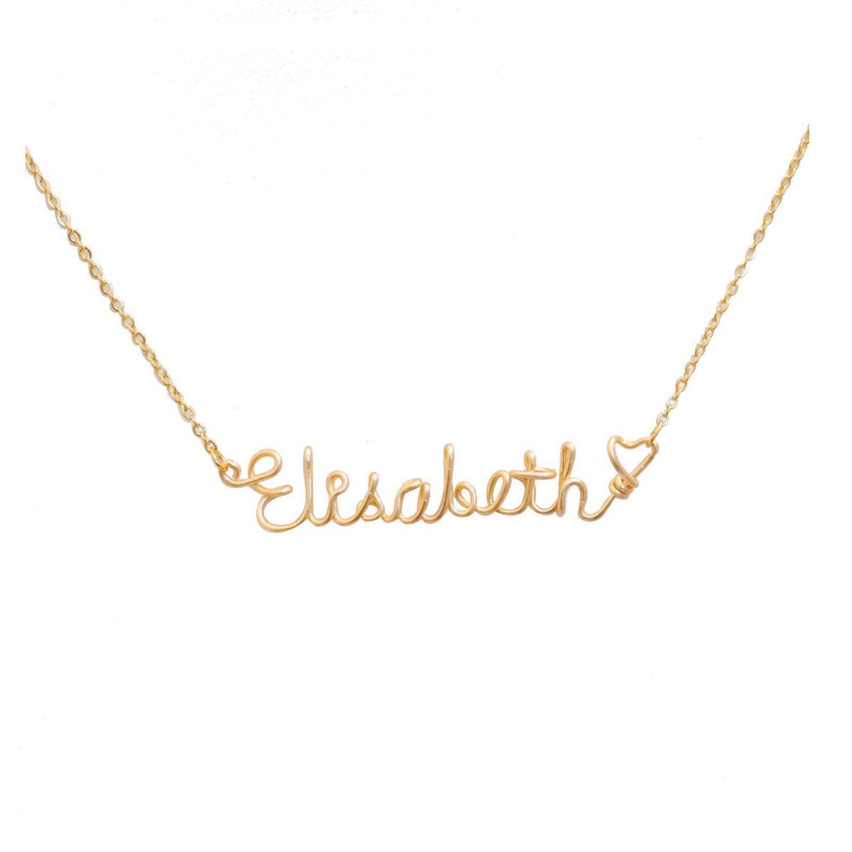 Alan Wire Name Necklace Personalized,Dainty Custom Name Necklace,Gold Name Necklace,Custom Necklace Gift for Her,Daughte