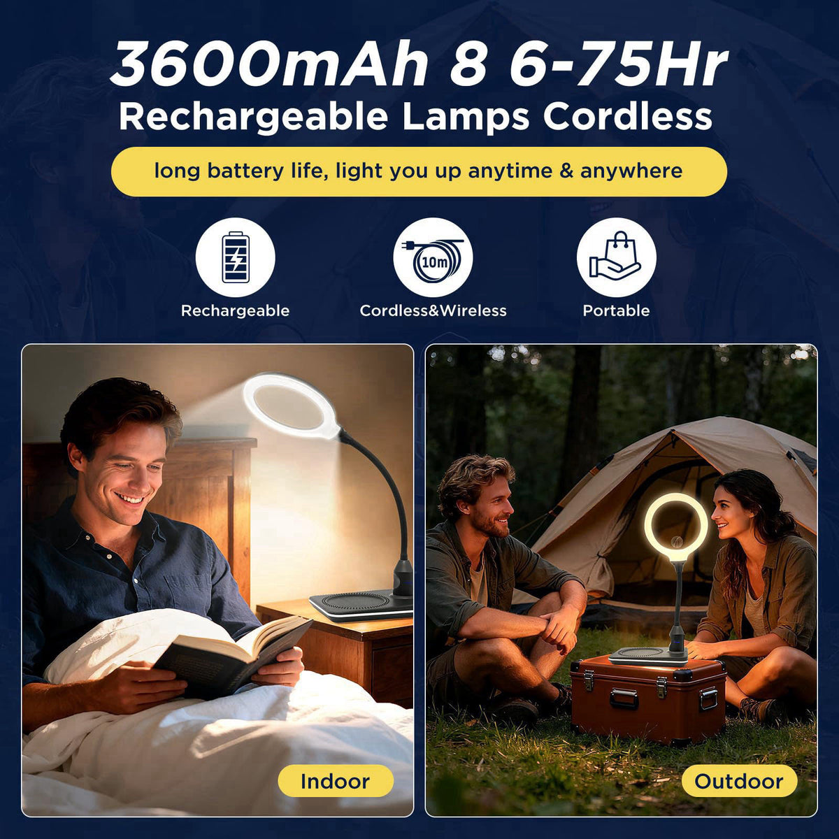 Huiboer 15X 30X Rechargeable Magnifying Glass with Light and Stand for Reading – packaging and label