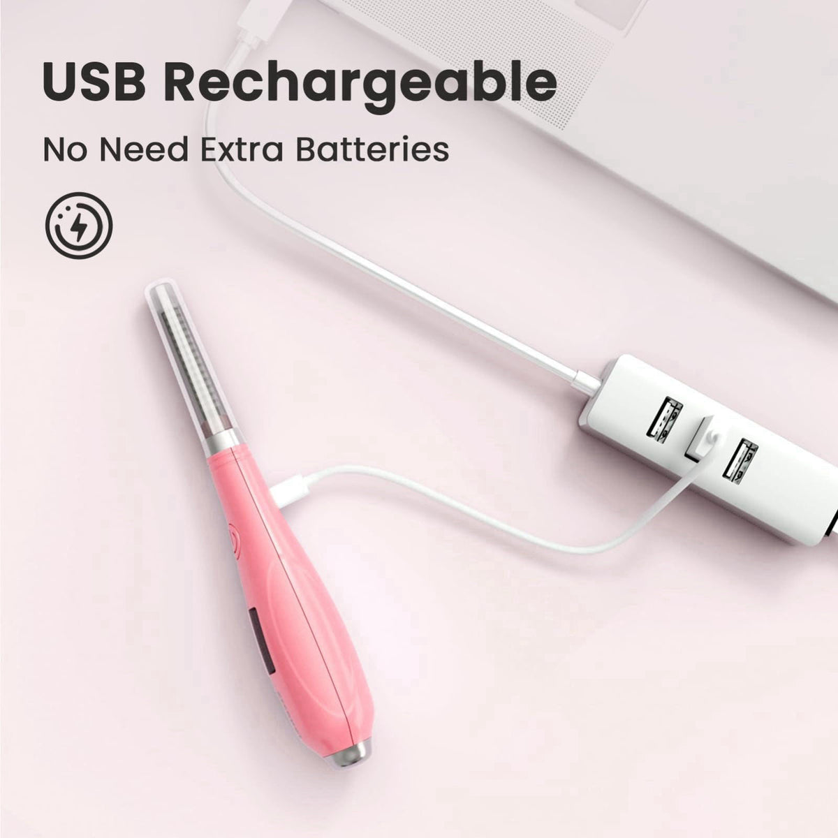 Etcokei USB Thread Burner Zap Tool, Rechargeable Beading Supplies – close-up detail