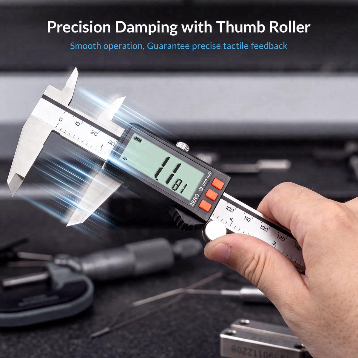 HARDELL – Digital Calipers on display