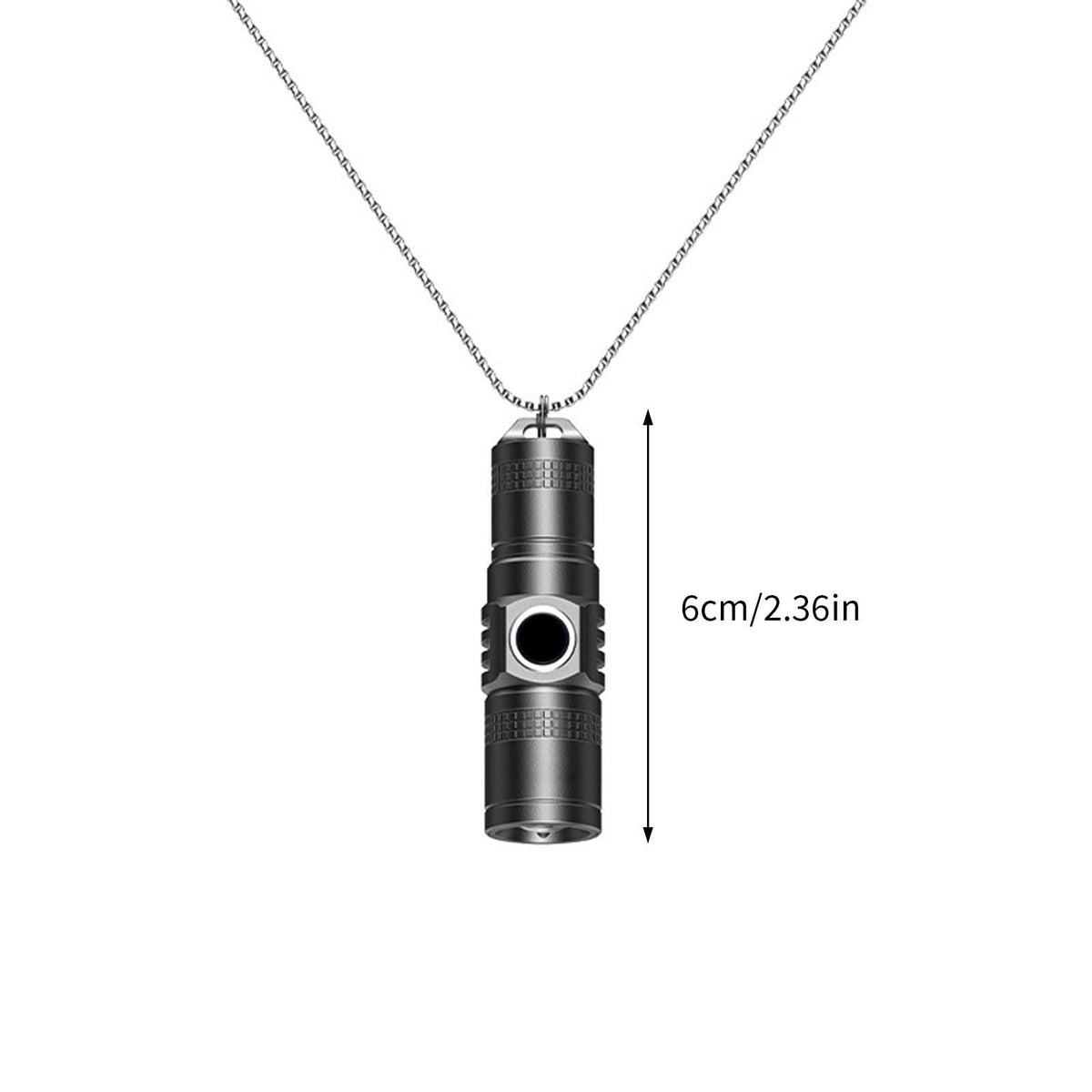 Mjaie 6cm Flashlight Necklace with Variable and Multiple Styles – packaging and label