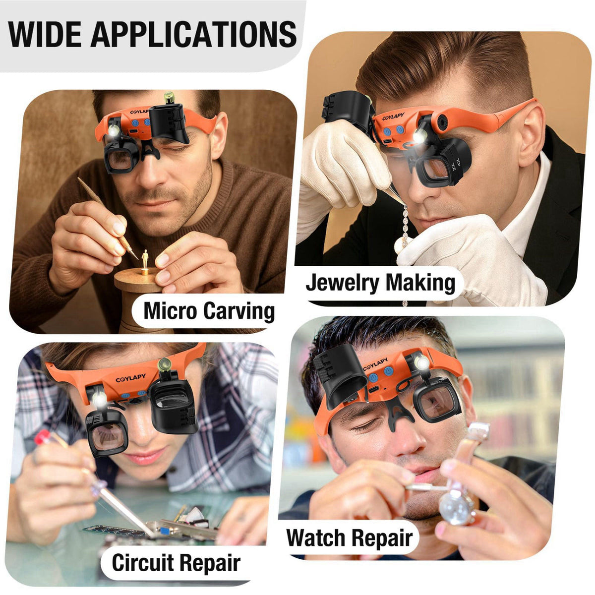 COYLAPY – Magnifiers on display