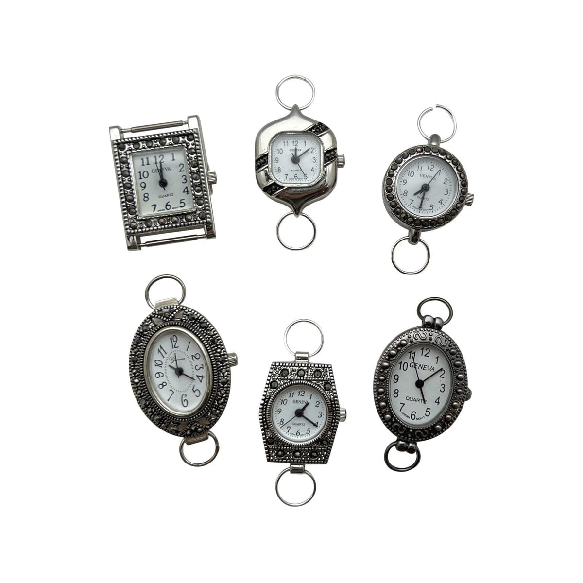 NIMI 5-Piece Elegant Colorful Watch Face Set for Beading and Jewelry Making – packaging and label