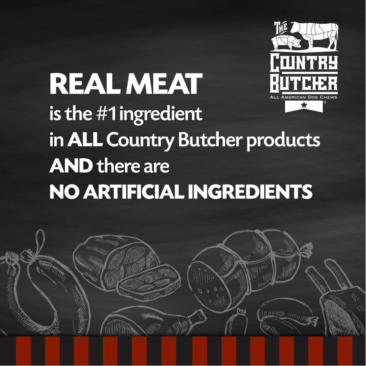 THE COUNTRY BUTCHER - Long Lasting Chew Bones for Dogs, Aggressive Chewers, Natural Beef Bones, Healthy Dog Chews, Tough