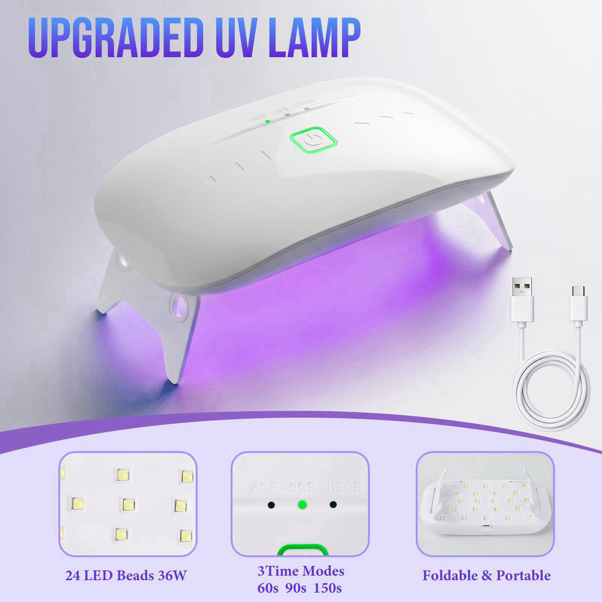 FUHITIM 400g UV Resin Kit with Light,Resin Kits for Beginners – full view